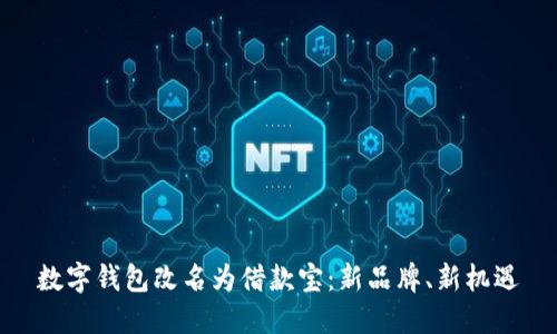 数字钱包改名为借款宝：新品牌、新机遇
