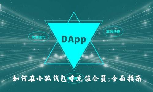 如何在小狐钱包中充值会员：全面指南