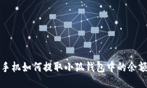  手机如何提取小狐钱包中的余额？