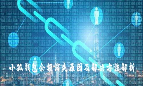 小狐钱包余额消失原因及解决方法解析