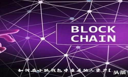 如何在小狐钱包中查看他人资产？