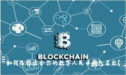 如何选择适合你的数字人民币钱包名称？