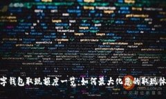 数字钱包取现额度一览：